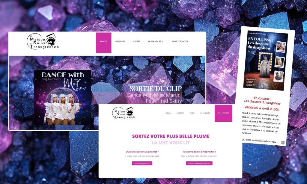 MST - site du collectif de drags queens